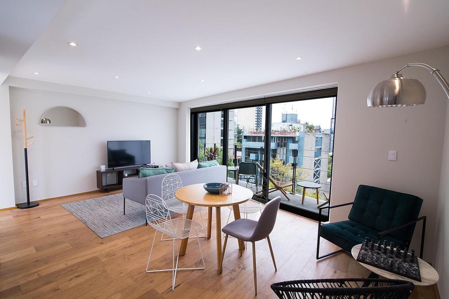 Apartamentos La Condesa Città del Messico Esterno foto