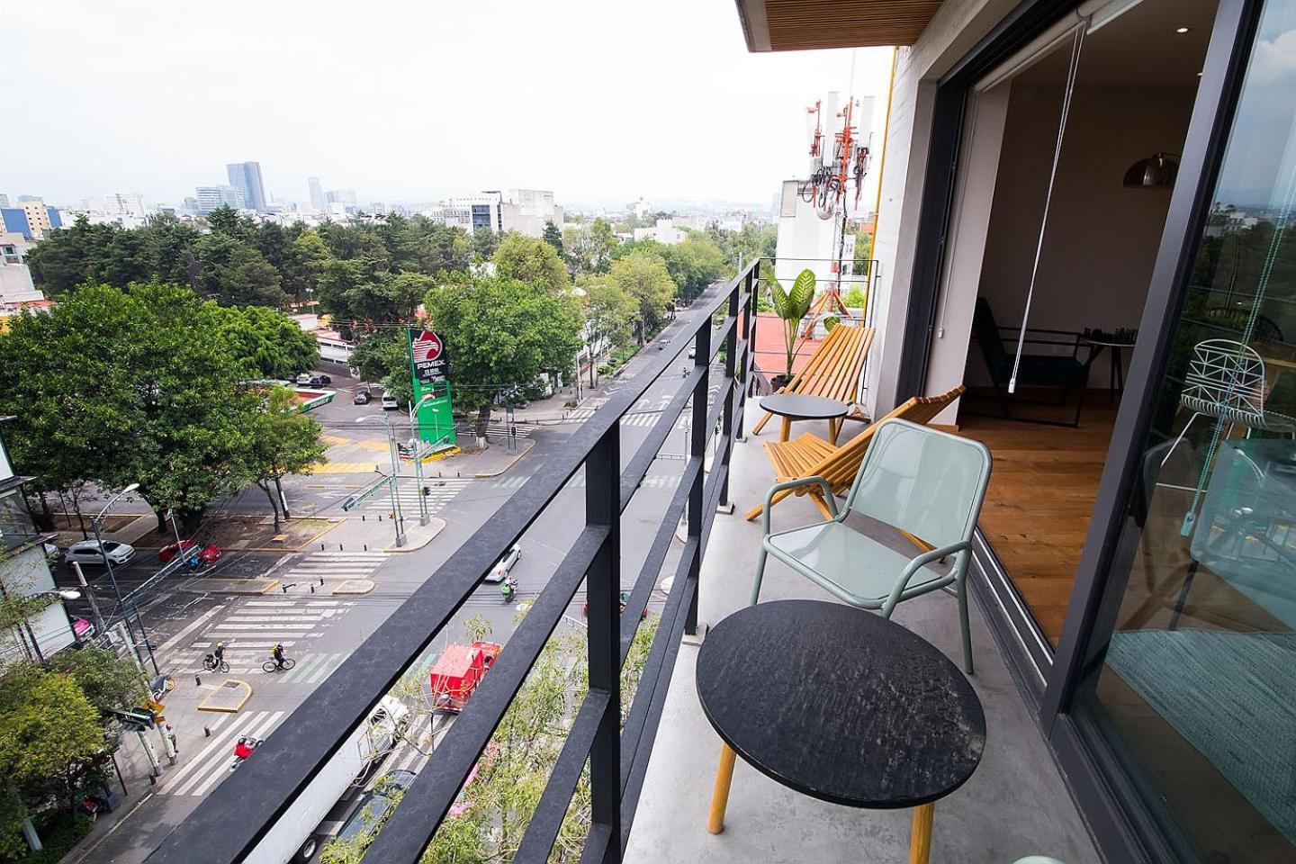 Apartamentos La Condesa Città del Messico Esterno foto