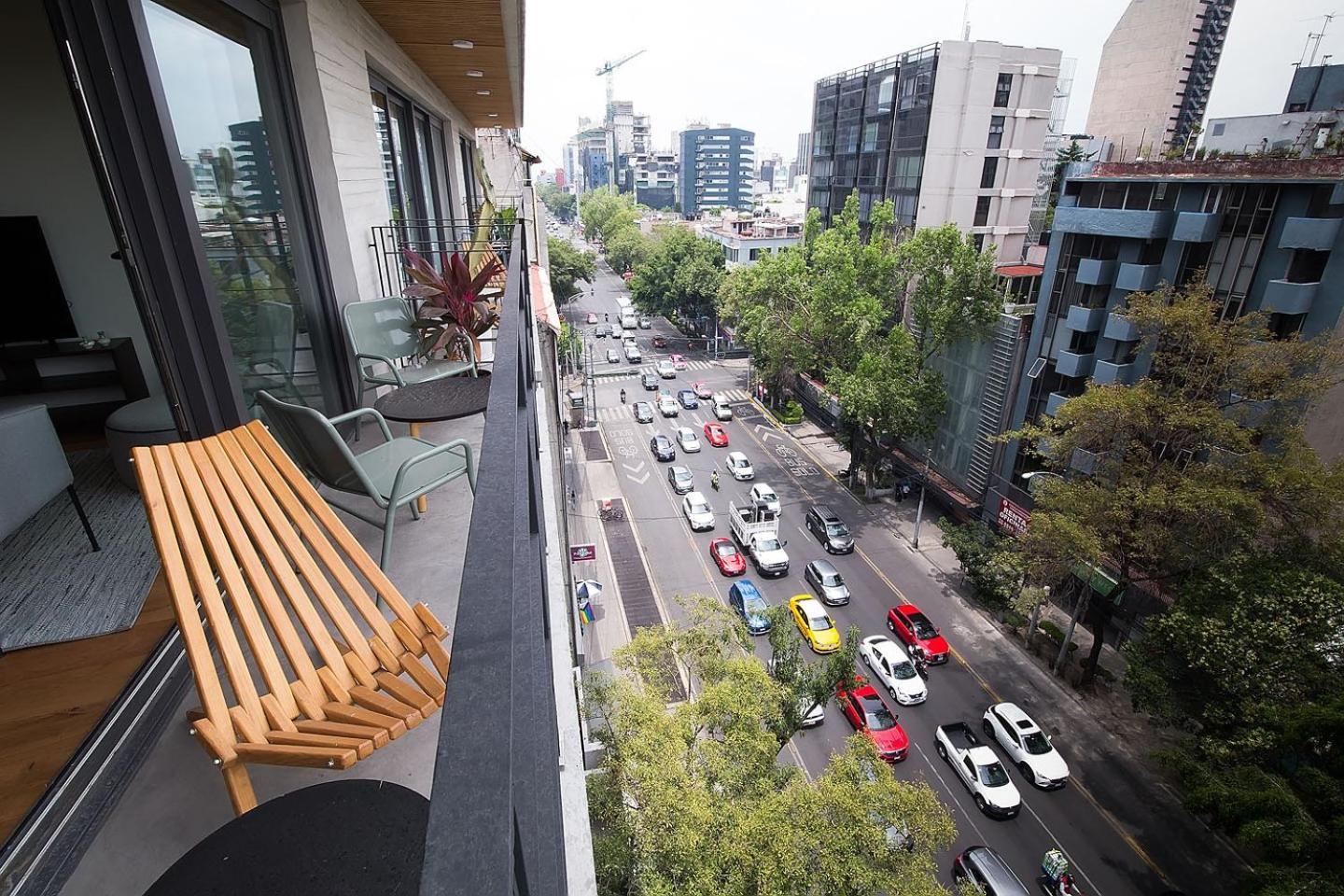Apartamentos La Condesa Città del Messico Esterno foto
