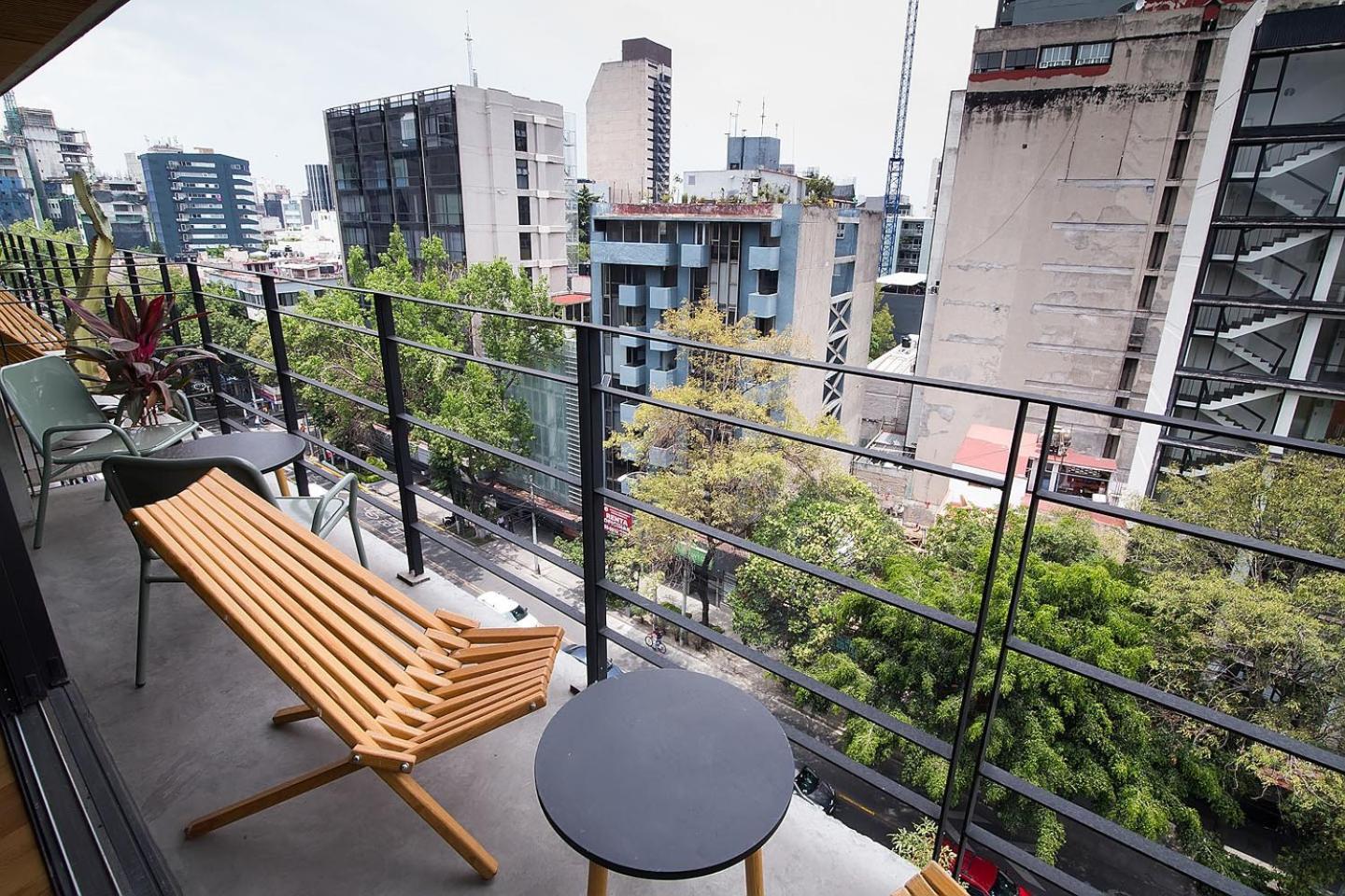 Apartamentos La Condesa Città del Messico Esterno foto